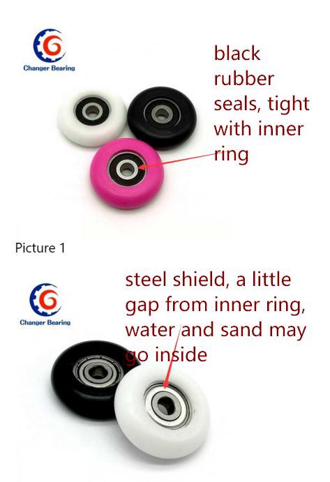 Outdoor Boat Rowing Seat Wheel 6X34X10mm